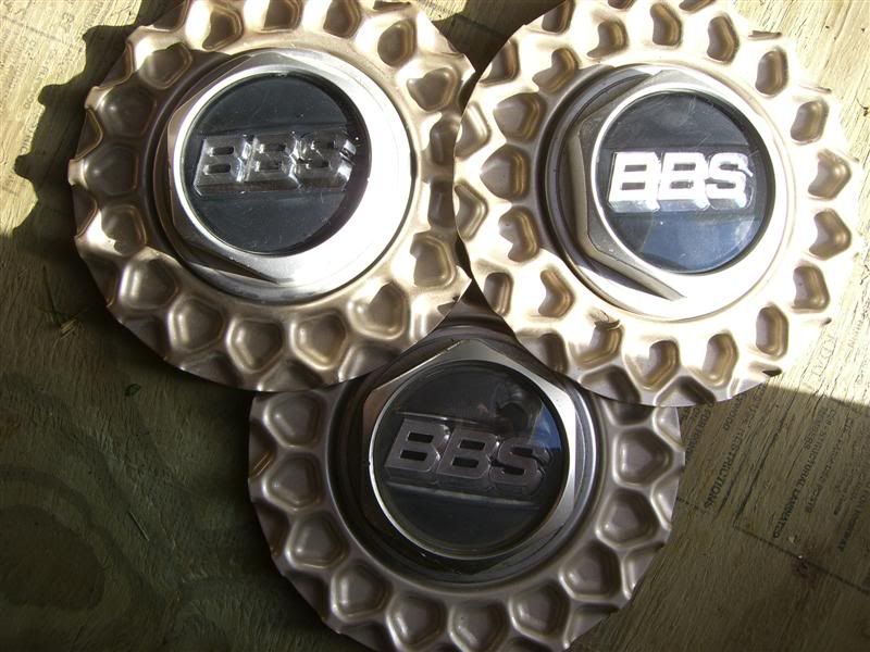 FS 3 BBS center caps and plastic removal tool